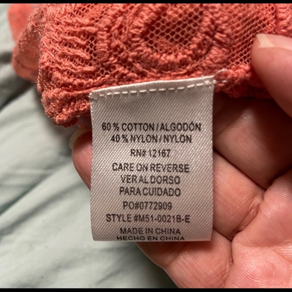 Indigo Poppy coral kimono - Picture 13 of 15